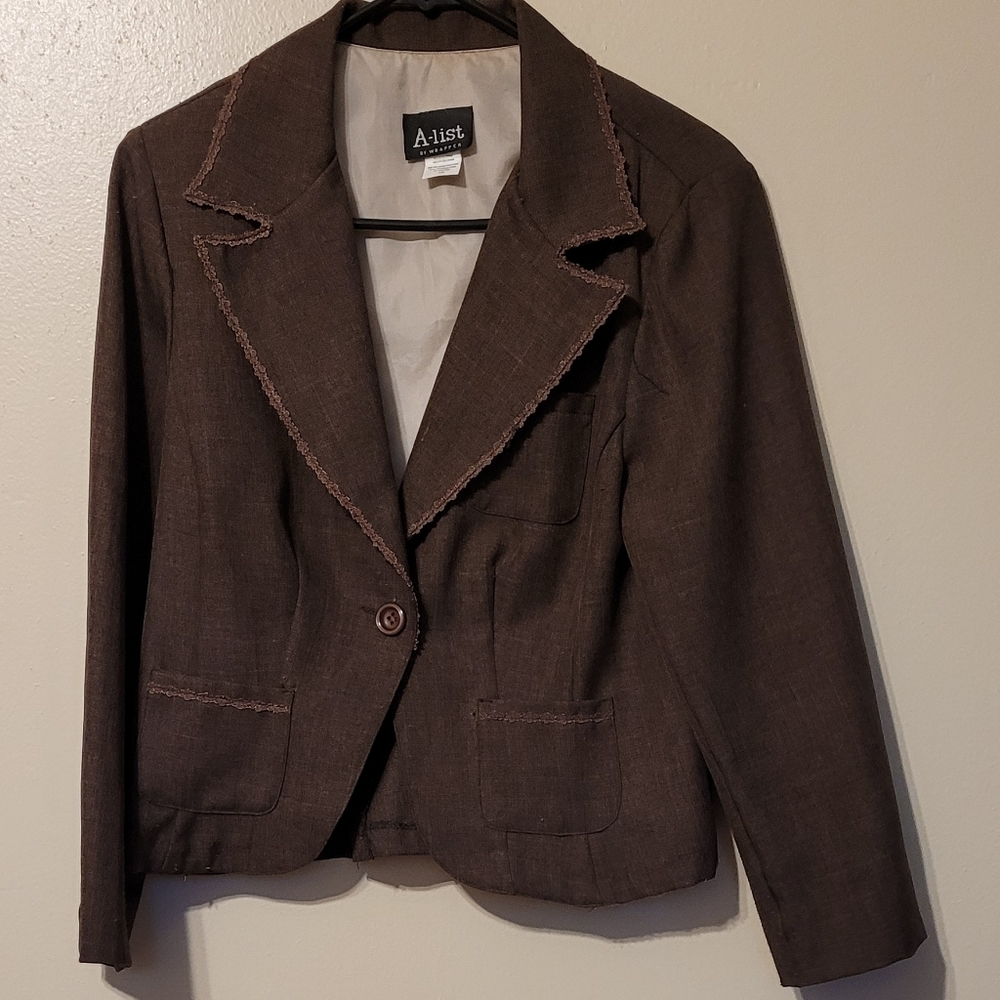 A-List by Wrapper womans blazer size 11/12